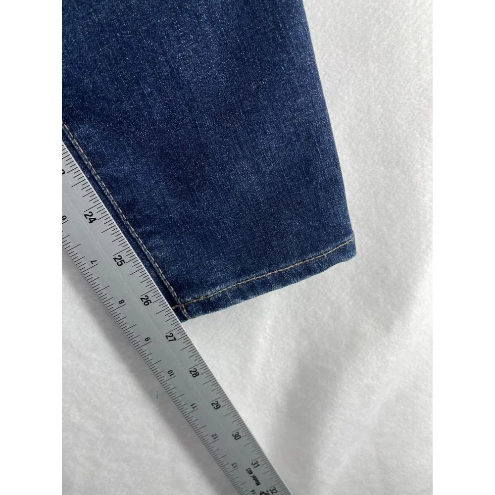 Lucky Brand Jeans Women's Size 00/24 Low Rise Skinny Leg Dark Washed Denim Blue - Picture 12 of 12